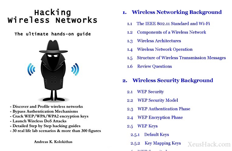 Book cover and review of Hacking Wireless Networks - The ultimate hands-on guide