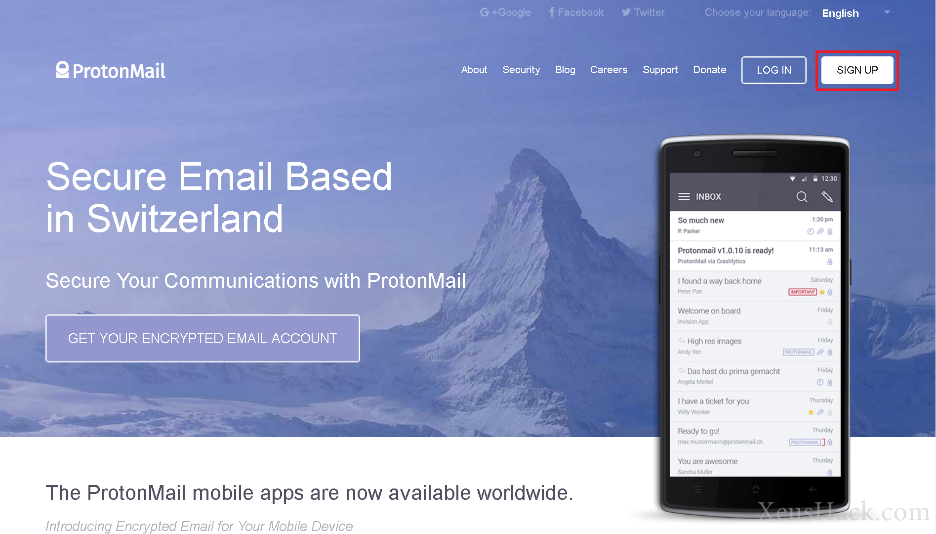 email services like protonmail