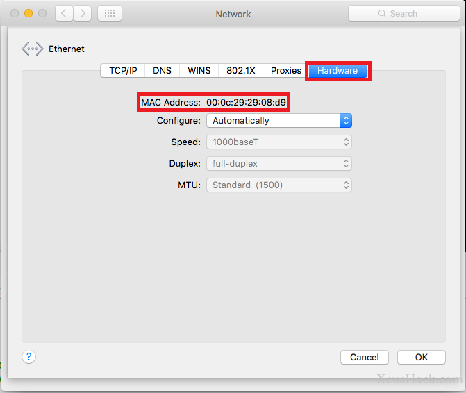 best mac address spoof for osx